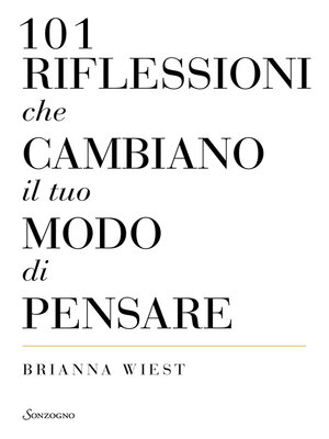 cover image of 101 riflessioni che cambiano il tuo modo di pensare